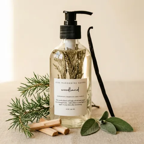 Bath & Body Oil - Woodland
