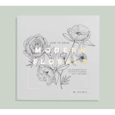 How To Draw Modern Florals - Mini