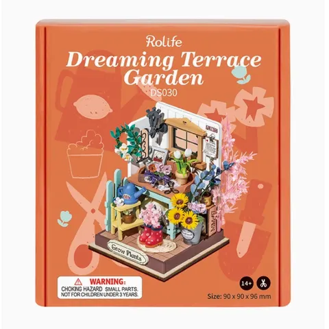 Rolife DIY Kit Mini 3D House - Dreaming Terrace Garden