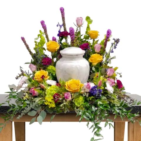 CREMATION WREATH-GARDEN