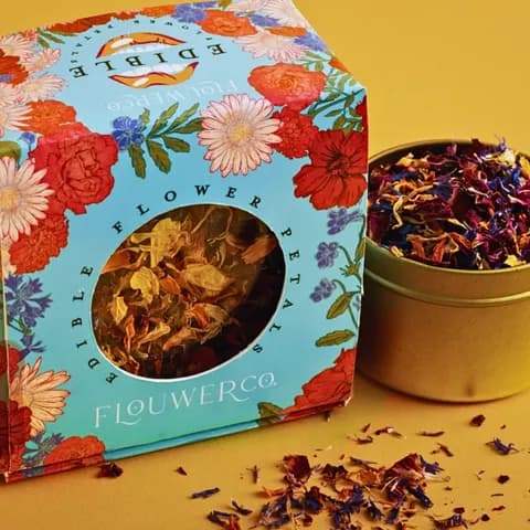 Flouwer Co Edible Flower Petals