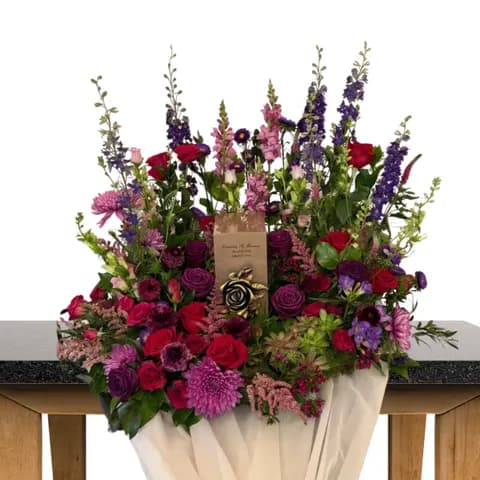 CREMATION WREATH-JEWEL