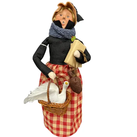 Byers' Choice Woman With Goose